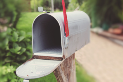 Empty mailbox representing delayed or denied workers' compensation claim responses