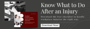 Know what to do if you get injured at work – workplace injury legal help from Kneisler and Schondel