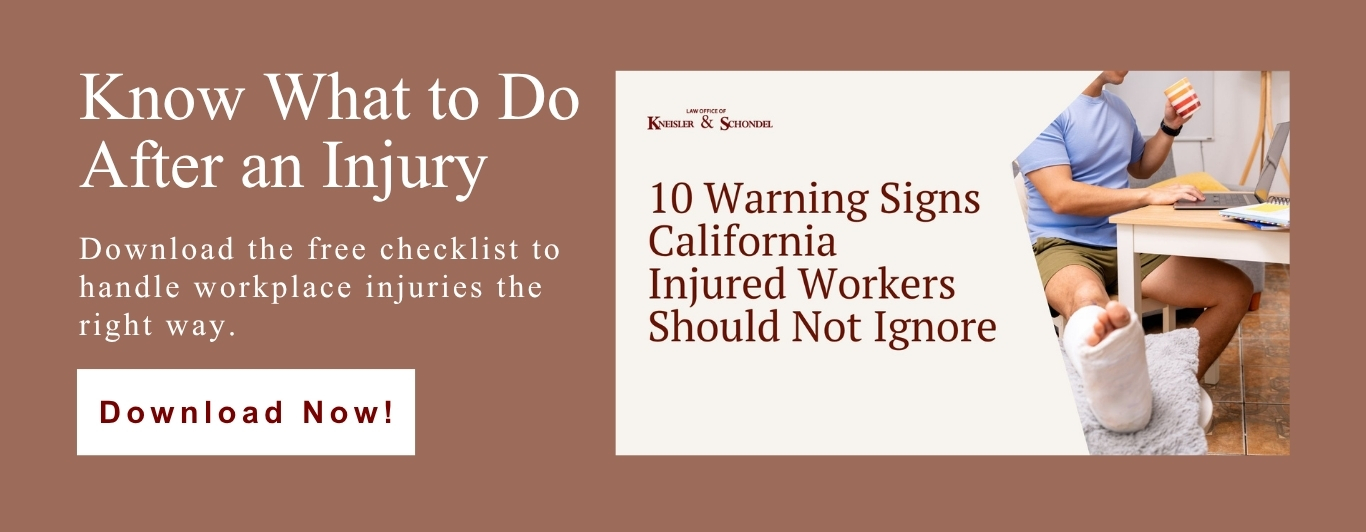 Download the free checklist to handle workplace injuries the right way. (1)